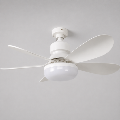 Lámpara Ventilador LED Con Mando