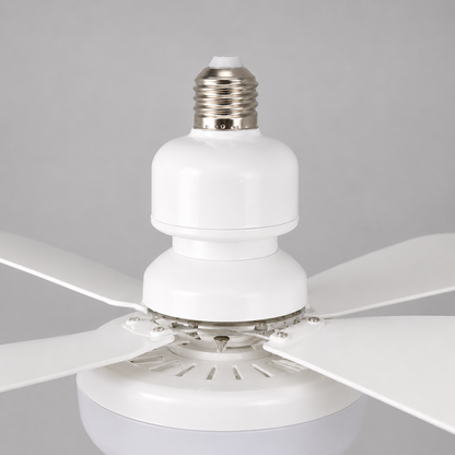 Lámpara Ventilador LED Con Mando
